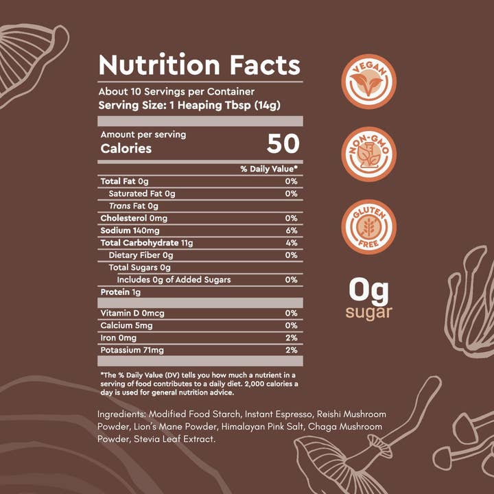 360 Nutriton - Wholesale Instant Coffee/Espresso - Mushroom Coffee, Full Spectrum 5 oz