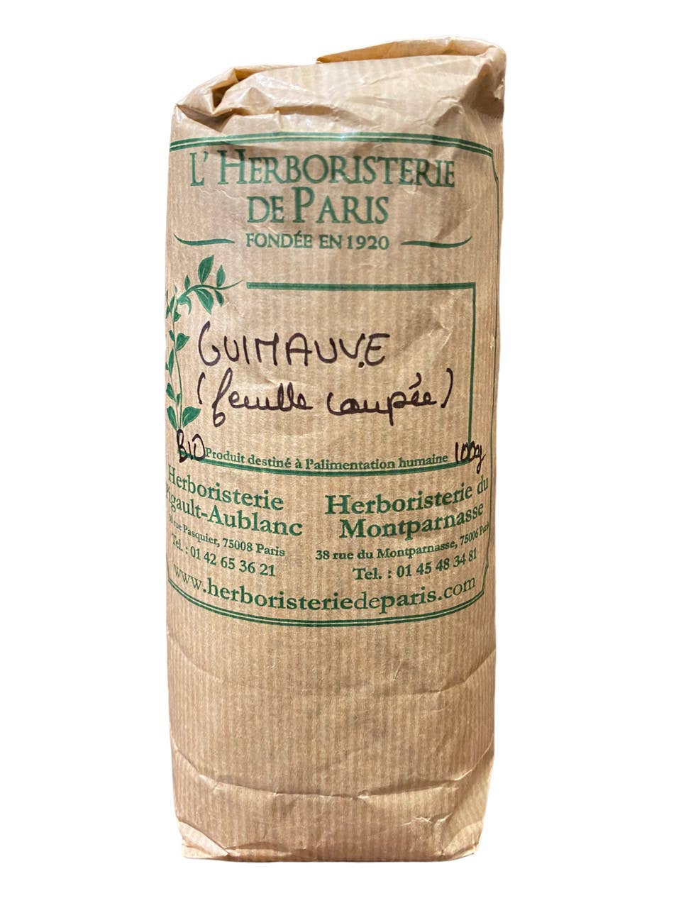L'HERBORISTERIE DE PARIS – Chá de saúde/Detox por atacado – Alcaçuz Orgânico Folha Picada 100 g L'HERBORISTERIE DE PARIS0