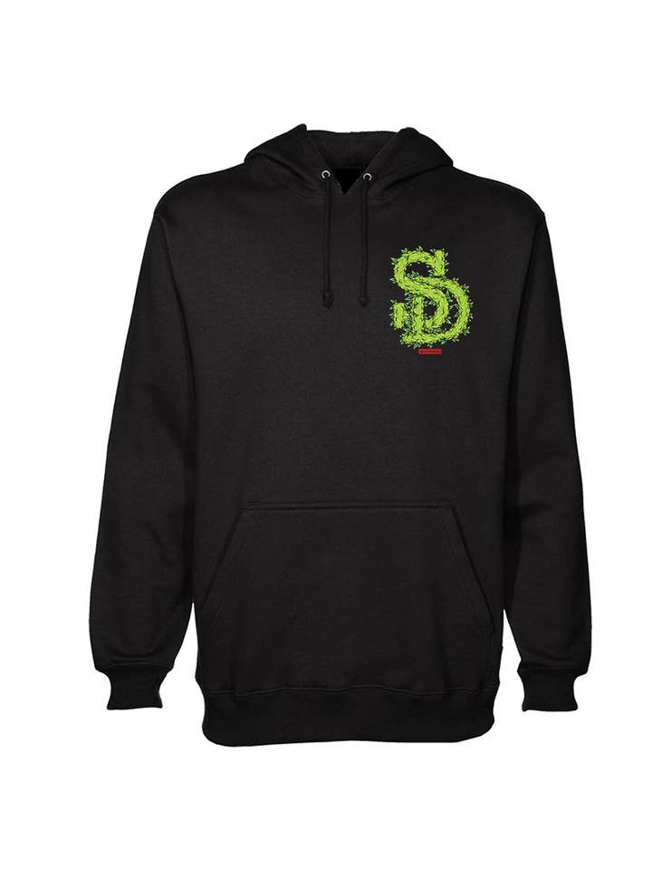 StonerDays Apparel – wholesale Hoodie - Unisex – SD Leafy Logo Hoodie