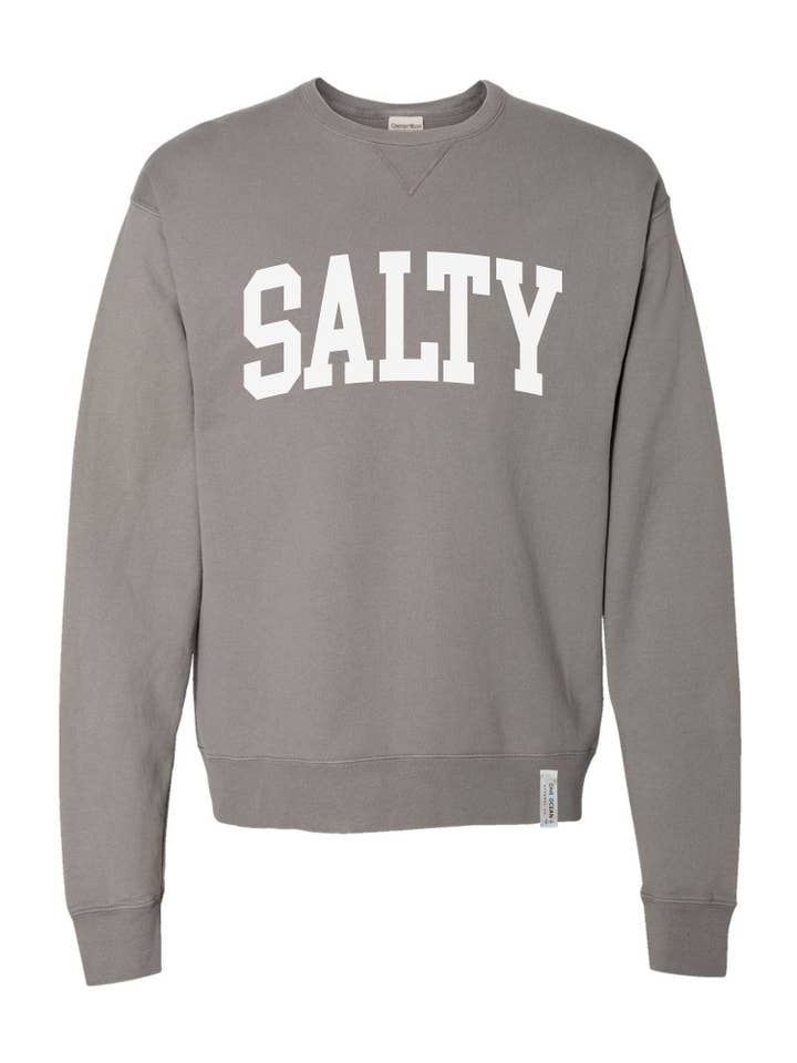 One Ocean Apparel Co.. - Wholesale Graphic Sweatshirt - Unisex - SALTY Crewneck - CUSTOM COLORS15