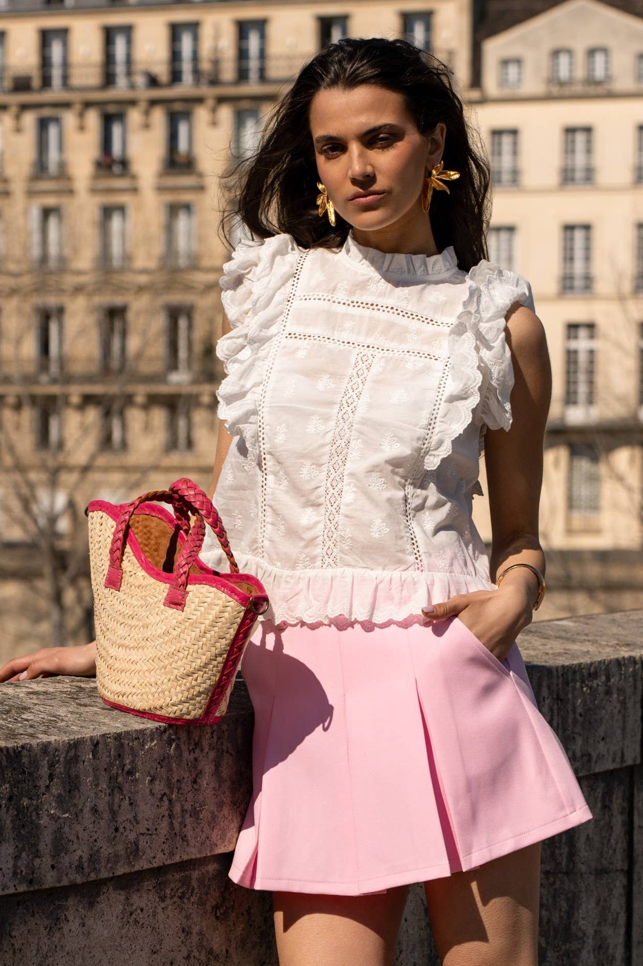 GOLDEN LIVE PARIS - Wholesale Blouse - Women's - Top RIVOLI 92697