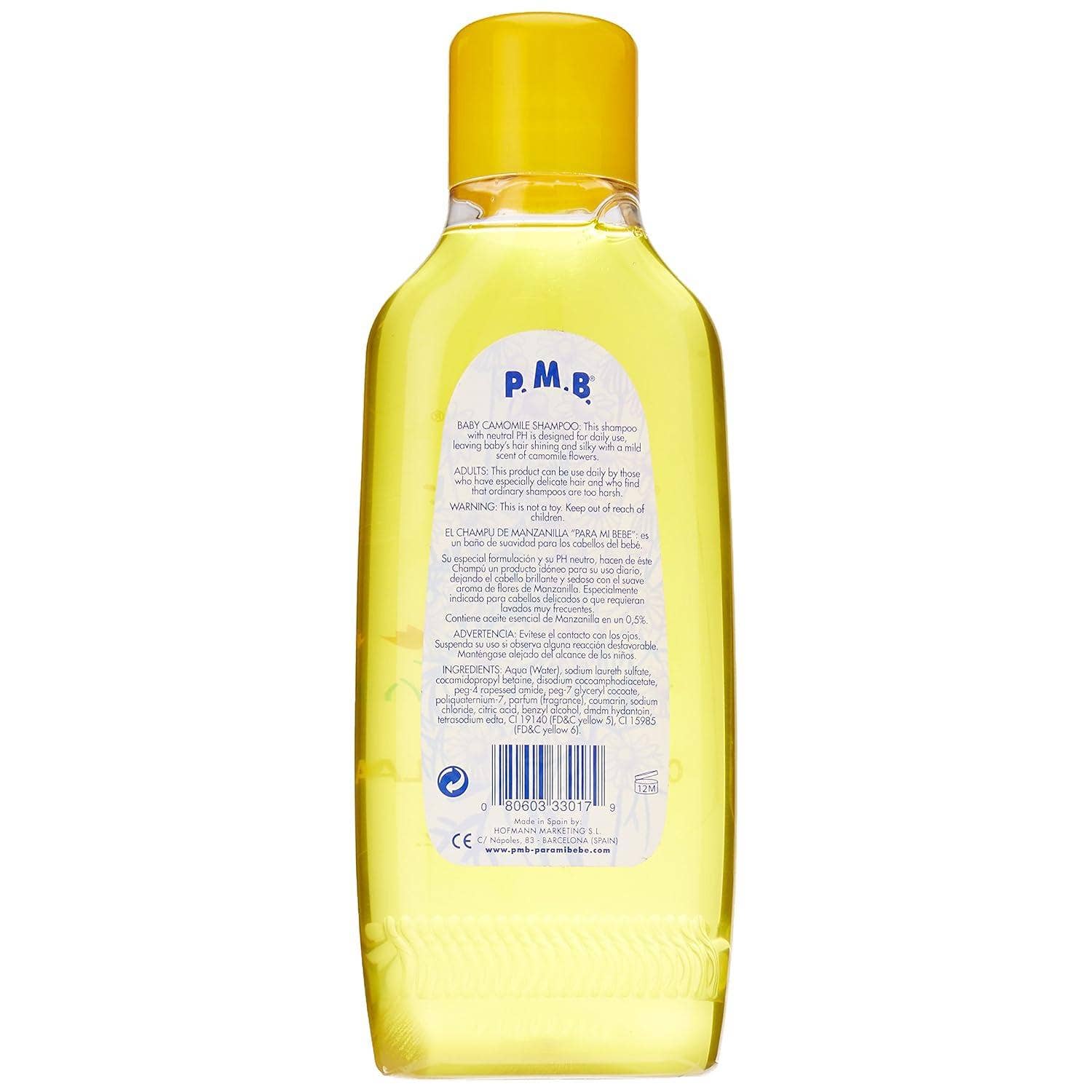 KT Supply - Wholesale Hair Shampoo - Para Mi Bebe Chamomile Shampoo, 8.3 Oz.1