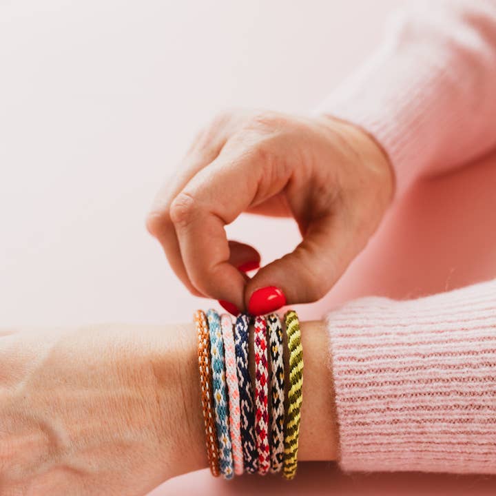 Cotton Clara Craft Kits & Supplies - Wholesale DIY craft kit - Kumihimo Friendship Bracelet Kit5