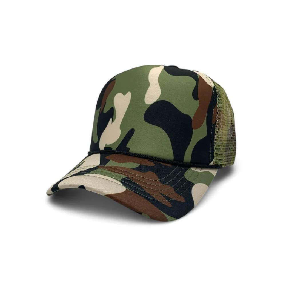 DOBBI - Wholesale Trucker Hat - Unisex - PLAIN FOAM TRUCKER 8