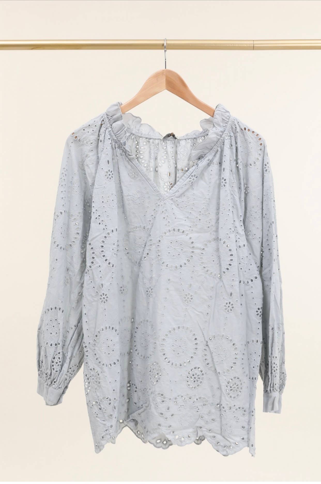 LÉA & LUC – Großhandel Bluse – Damen – Bluse aus 100% Baumwolle REF. 121680