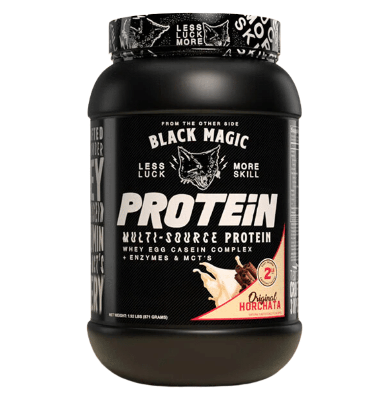 L&F Universal Goods – wholesale Protein/superfood powder – Black Magic Multi-Source Protein Powder - 25 SRV. - Horchata0