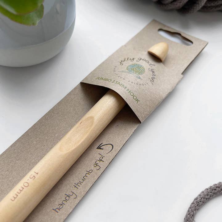 Jolly Good Yarn – wholesale Knitting/Crochet Supplies – Jolly Good Yarn 15mm birch crochet hook