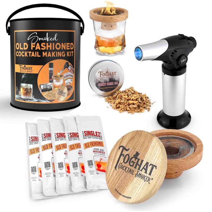 ThousandOaksBarrelCo. - Wholesale DIY Drink Kit - Smoked Old Fashioned Cocktail Making Kit | Cocktail Smoker