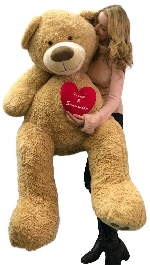 Big Plush - Vente Peluche – enfant et bébé - Ours en peluche géant personnalisé pour la Saint-Valentin, doux et lourd, 1,5 m9