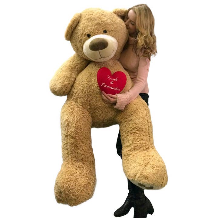 Big Plush - Vente Peluche – enfant et bébé - Ours en peluche géant personnalisé pour la Saint-Valentin, doux et lourd, 1,5 m9
