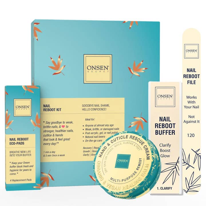 Kit Esencial de Rescate de Uñas para venta al por mayor de ONSEN SECRET