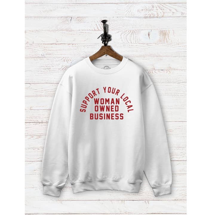 Y5062 STÖD KVINNOÄGD FÖRETAG TRÖJA för wholesale av VINTAGE POINT USA