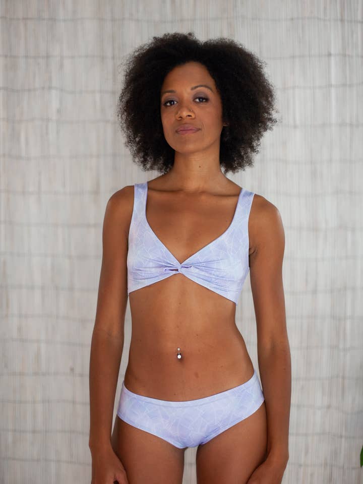 Huka Top| Foglia di Banana + Lilla per la vendita all'ingrosso da parte di Pelican House