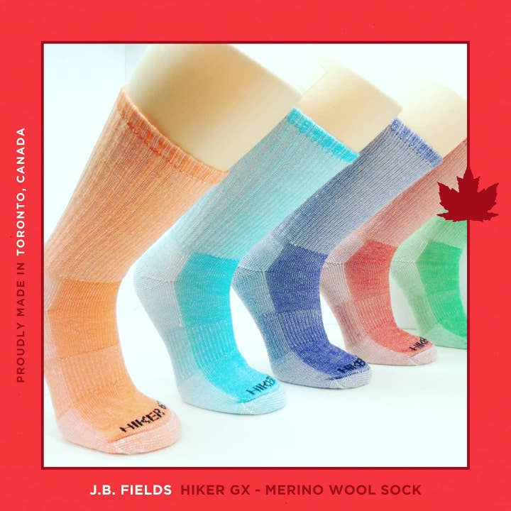 The Great Canadian Sox Co. Inc. - Vente Chaussettes – unisexe - Hiker GX Colorful Crew14