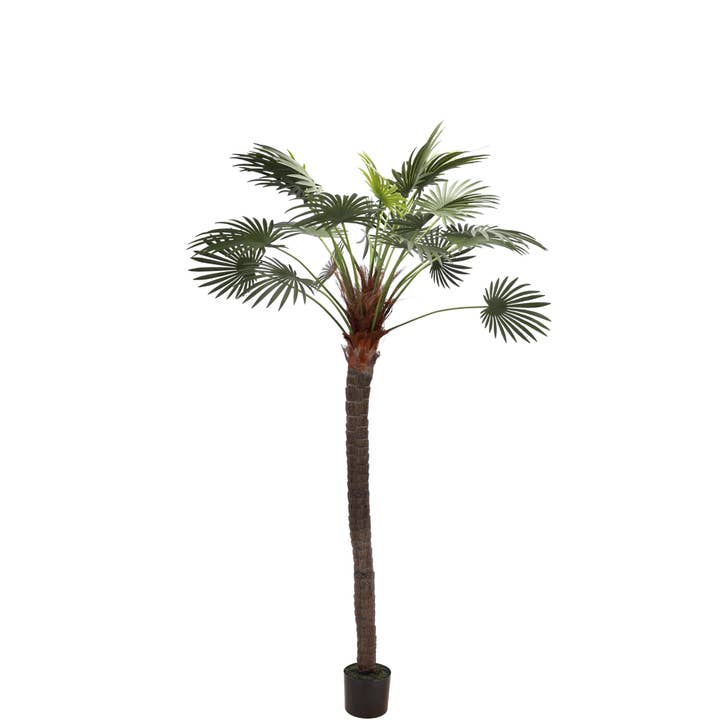 Vosteen - Wholesale Artificial Flowers - Pako potted fern palm, H152cm, green