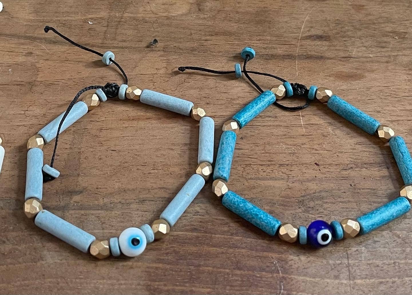 Le Labo de Cléopâtre – Großhandel Perlenarmband – Armband mit bösem Blick und griechischen Perlen2