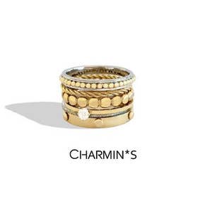 Charmin's Ringen - Wholesale Band/Stacked Ring - R341 Gold 'Sanded' Ring