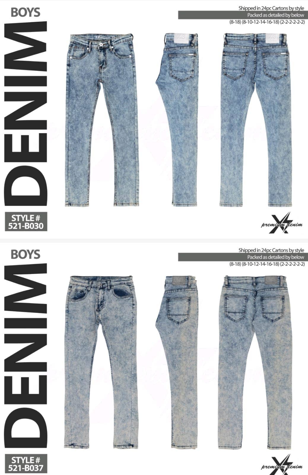 D&T Co. - Wholesale Jeans - Kids - Denim Pants All Colours and Sizes2