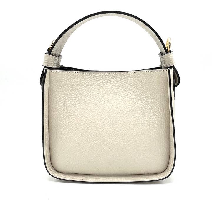 Suie Valentini srl - Wholesale Shoulder Bag - Women's - Genuine leather handbag, Made in Italy, art. 112303