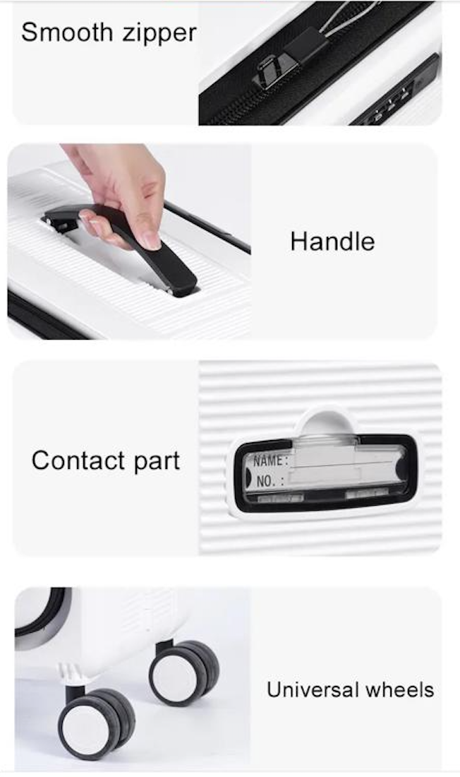 TWRC INC - Vendita all'ingrosso Valigie - Valigia pieghevole unisex leggera in PP 100% ecologico da 20"6