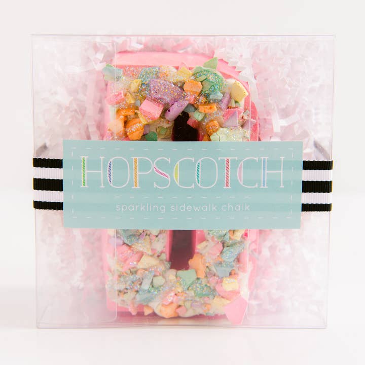 Initial Chalk Block - Individual for wholesale by HOPSCOTCH