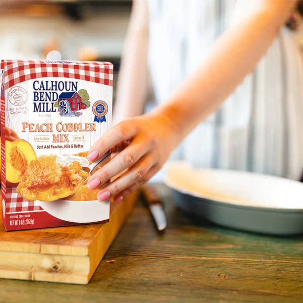 Calhoun Bend Mill - Wholesale Bread Mix - Peach Cobbler Mix - Case1