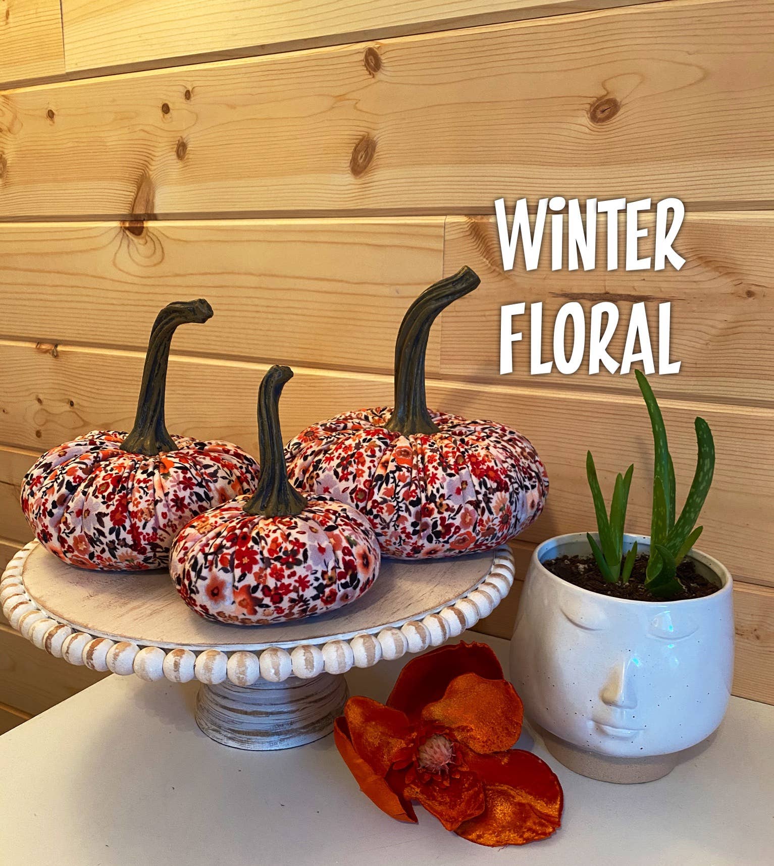 Leanne Bruce Co. - Wholesale Decorative Tabletop Object - Fabric Pumpkin Sets/3 Fall to Summer Home Decor <Limited>10