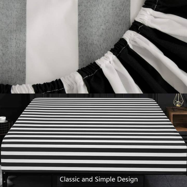 Stripe Twin Fitted Sheet – Soft, Striped for wholesale on Faire3