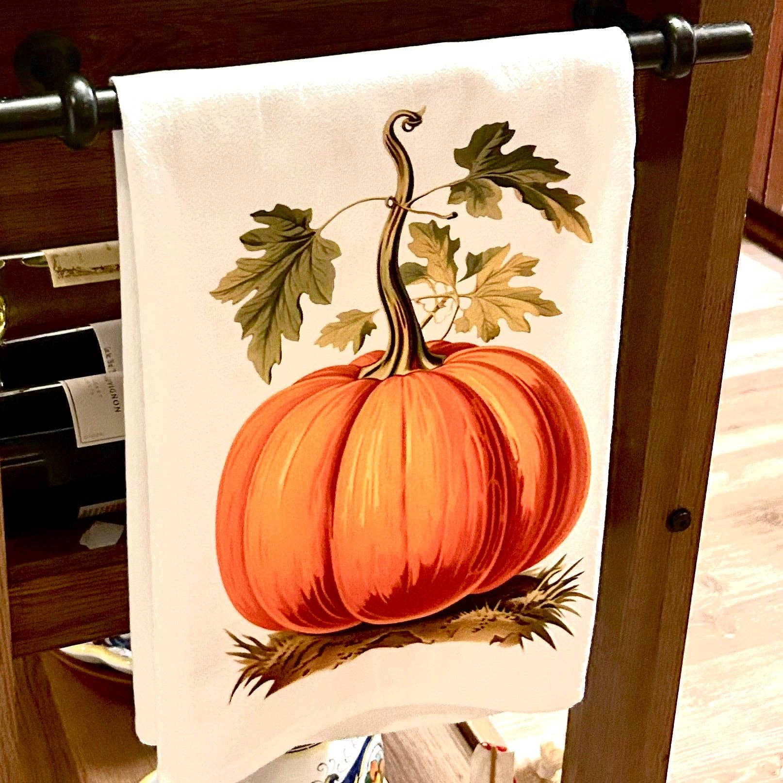 Down South House & Home - Wholesale Tea Towel - The Great Big Pumpkin Tea Towel2