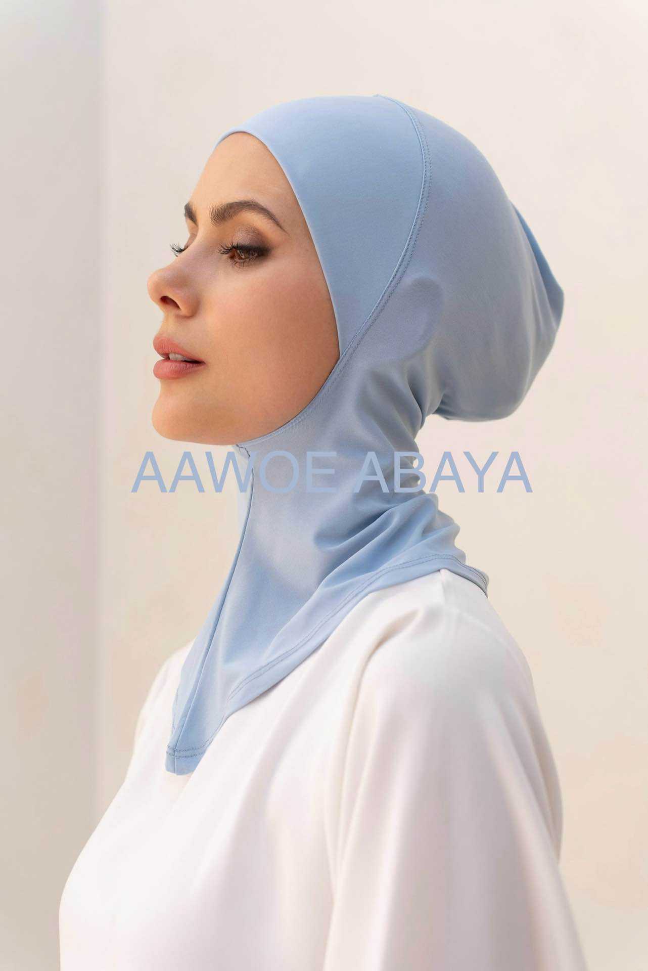 Aawoe Abaya – wholesale Hijab - Dam – Elegant hijabmössa med kaffekant - 228830