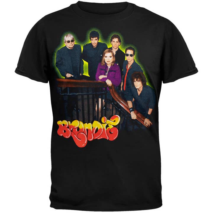 Blondie - Band Shot '06 Tour Men's T Shirt for wholesale by Official Store