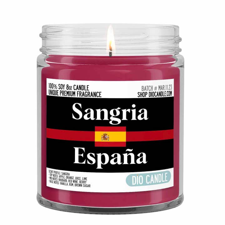 Spain Candle - Limited Qty Avail for wholesale by Dio Candle Company