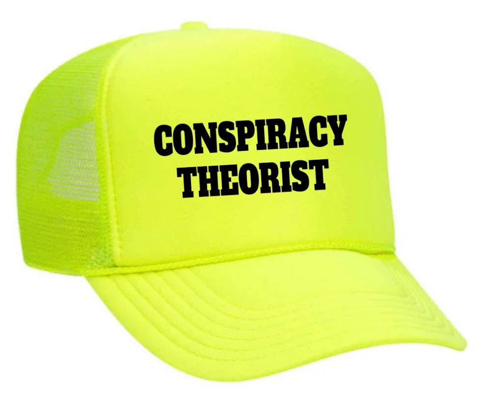 Inappropriate Trucker Hats - Wholesale Trucker Hat - Women's - Conspiracy Theorist Trucker Hat27