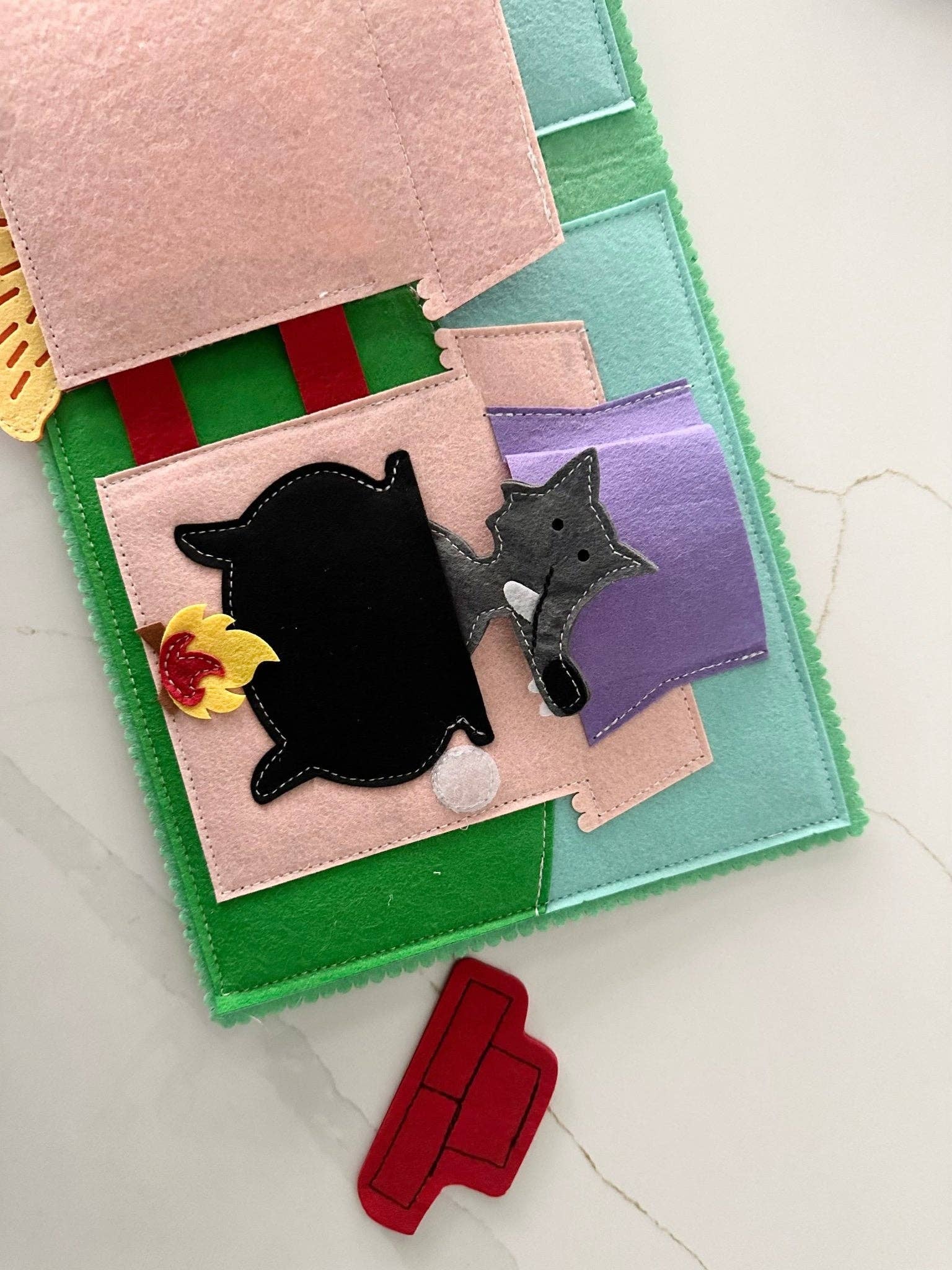 Wondertivity - Wholesale Toy Set - Kids - Three Little Pigs Set5