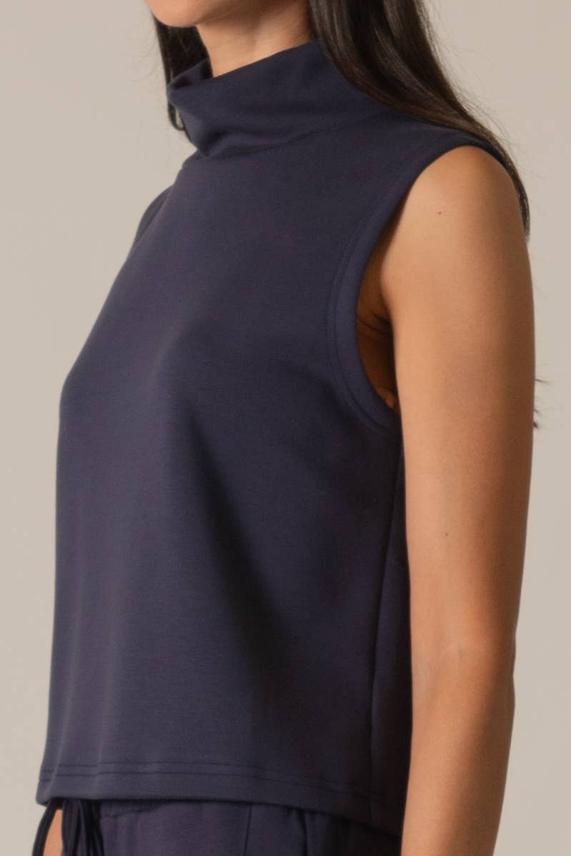 P. CILL - Wholesale Knit Top - Women's - P. CILL Butter Modal Cowl Neck Sleeveless Top28