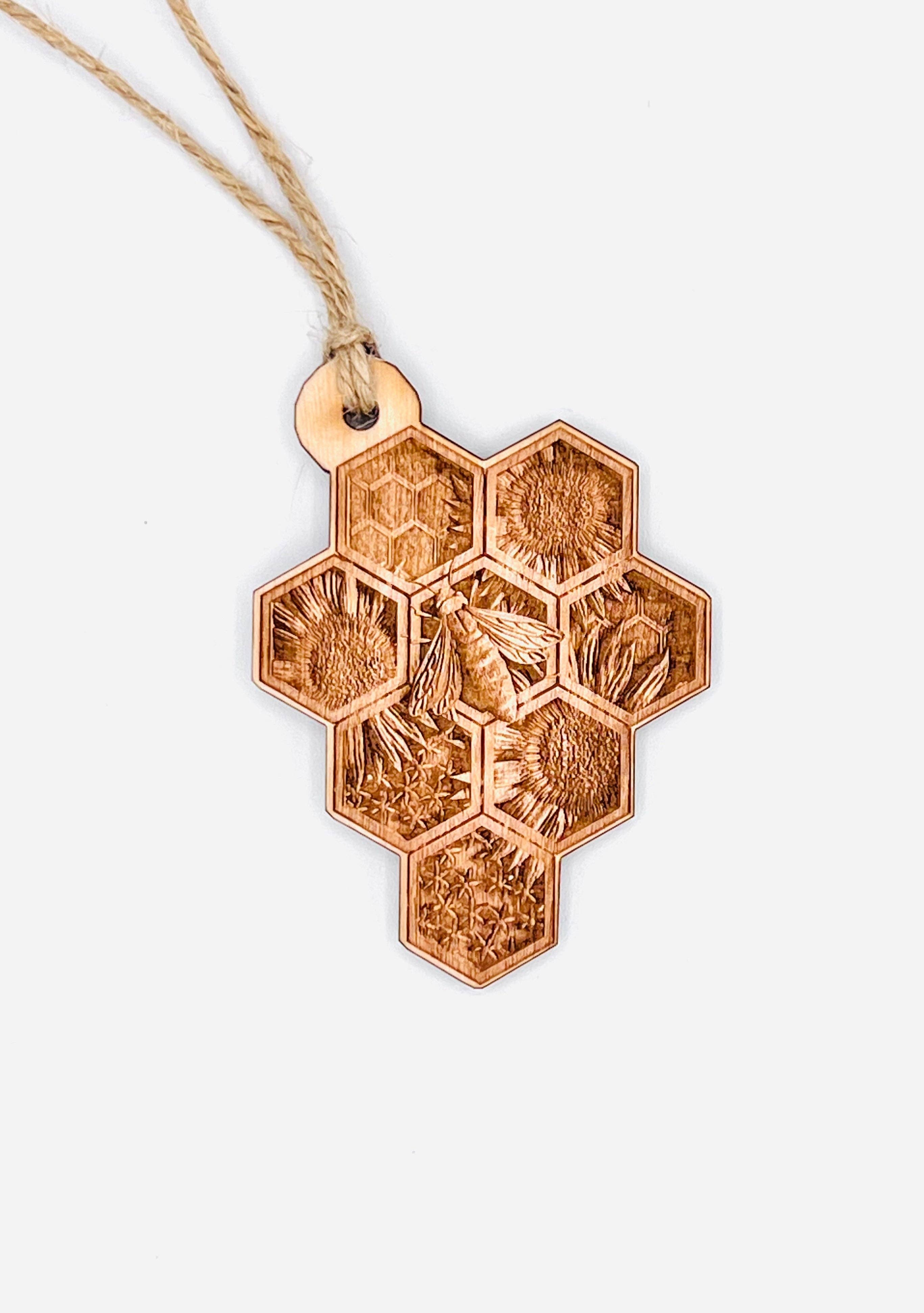Lexo Creations - Wholesale Ornament - Bee Honeycomb Ornament6
