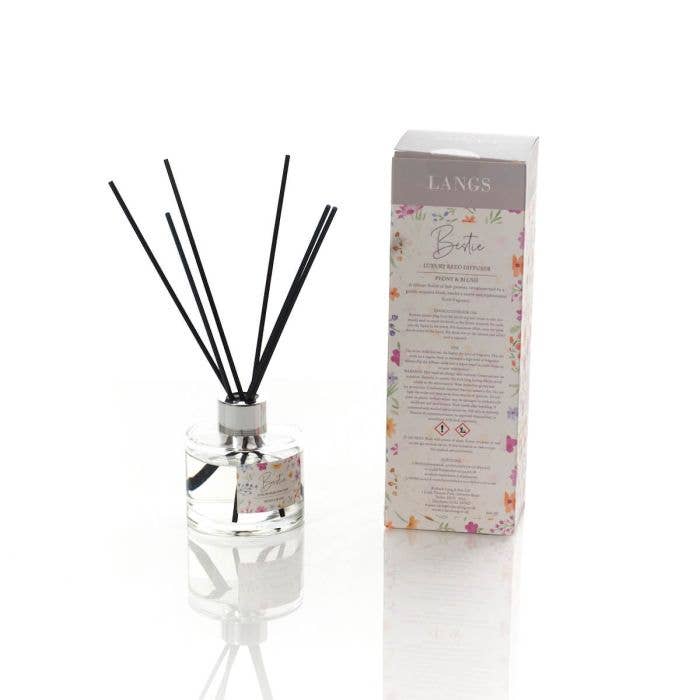 Langs - Wholesale Reed Diffuser - Luxury Reed Diffuser Peony and Blush Bestie You're the Friend Everybody Wishes They Had
1