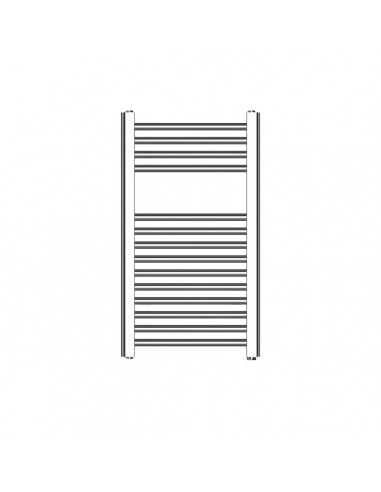 Haeger - Wholesale Towel Holder/Hanger - HAEGER Single Chrome Electric Towel Rail 70x40 cm, 150 W, Chrome