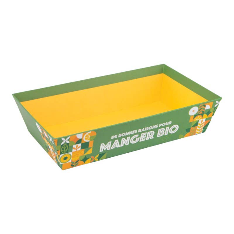 Deffrennes - Wholesale Basket - FSC Manger bio cardboard basket0