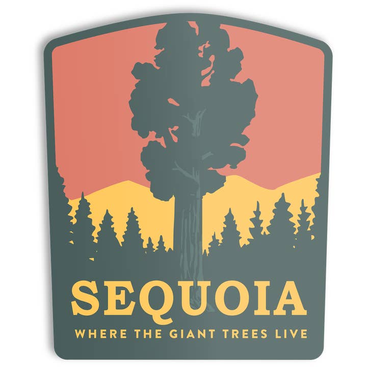 The Landmark Project - Wholesale Sticker - Sequoia National Park Sticker