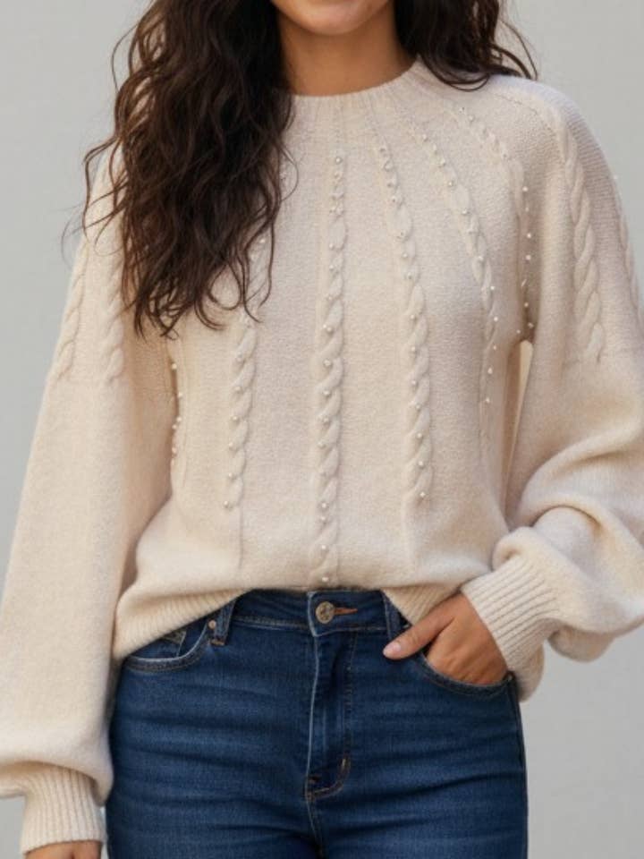 Elise Sweater for wholesale by Kapda Casa