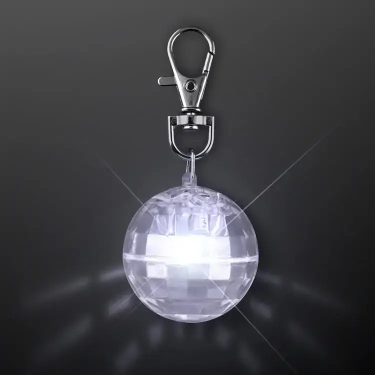 Blinkee.com, LLC – wholesale Nyckelring - Unisex – Light Up Disco Ball projicerande ryggsäck nyckelring2