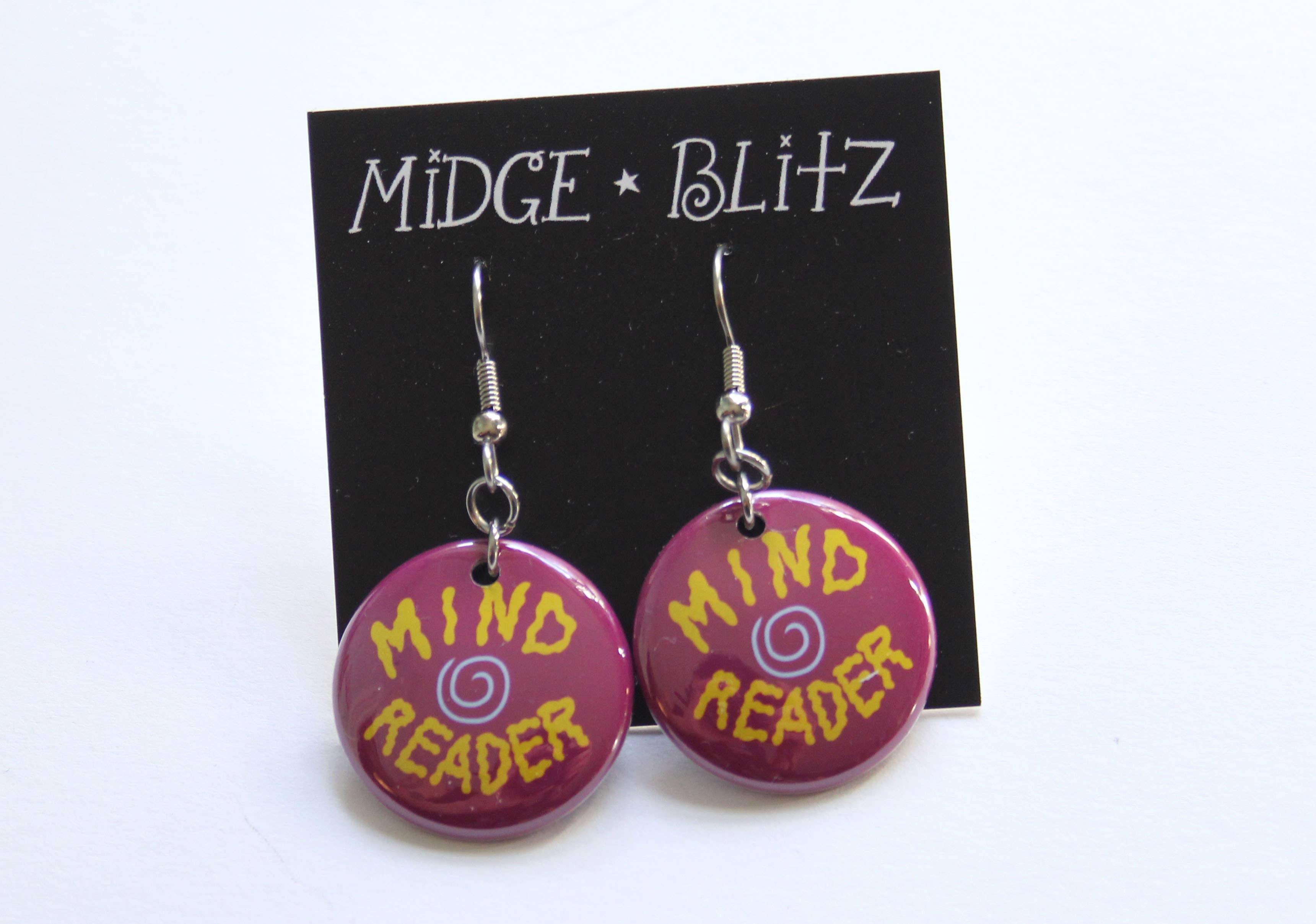 Midge Blitz - Wholesale Dangle Earrings - Mind Reader Earrings1