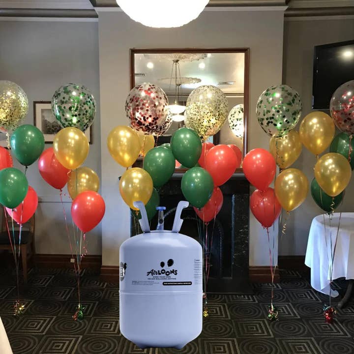 Airloons - Vente Ballon - Kit classique de réservoir d'hélium de 9,5 pouces (pour jusqu'à 30 ballons)