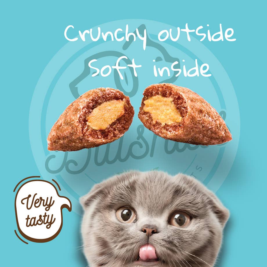 United Pet Brands - Vendita all'ingrosso Dolcetti per animali - Gatti - Croccantini per gatti al Tonno 2 x 420 g1