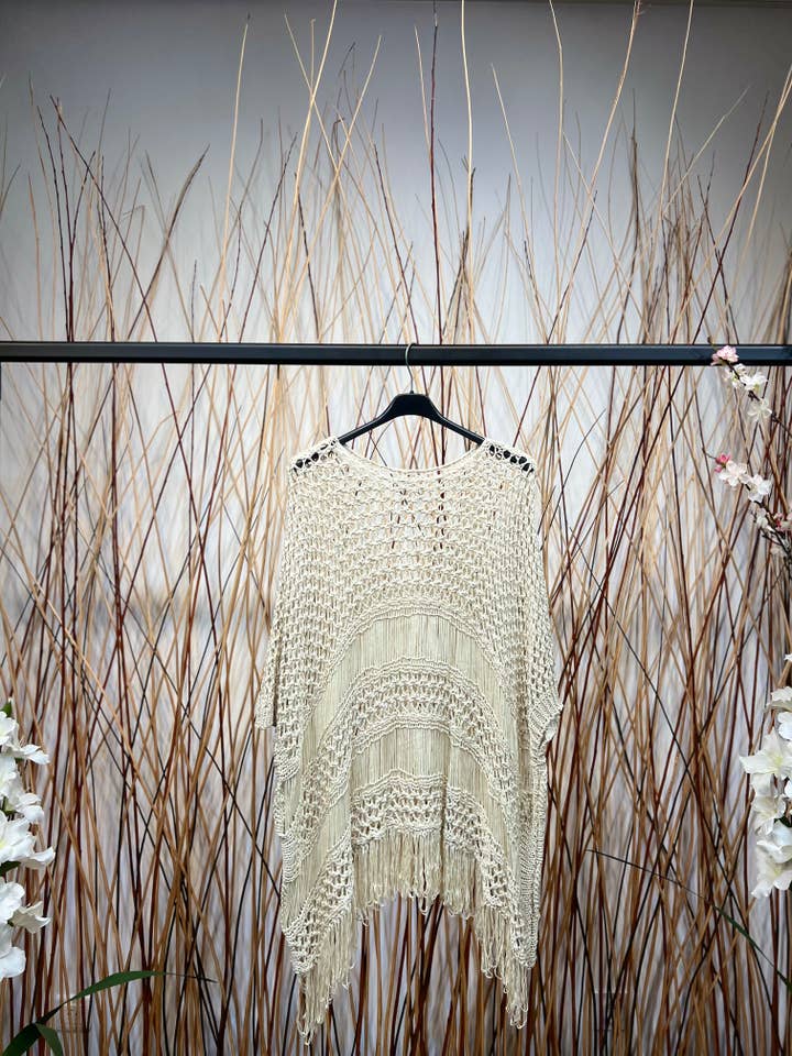 L'Emotion - Wholesale Tunic - Women's - 100% Cotton Crochet Tunic1