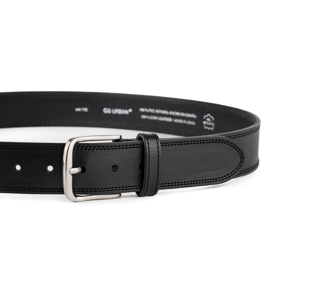 VALTICO – Engroshandel Bælte - Herre – Syet læderbælte med en diameter på 40mm.1