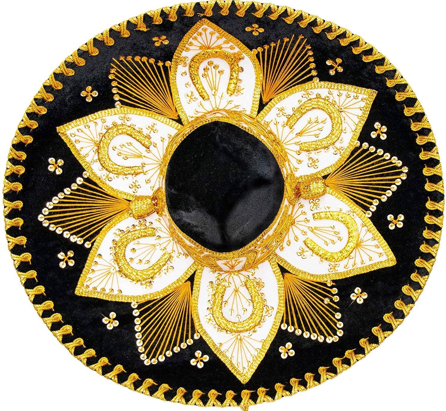 FESTMEX - Wholesale Cowboy Hat - Unisex - Authentic Adult Mexican Sombrero Mariachi Charro Hat, Premium Mexican Hat for Costume Parties, 5 de Mayo, 16 de Septiembre3