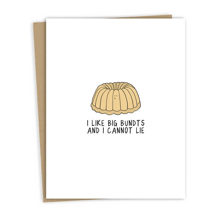 Gosto de Pacotes Grandes e Não Posso Mentir | Cartão de Amor por atacado de rockdoodles