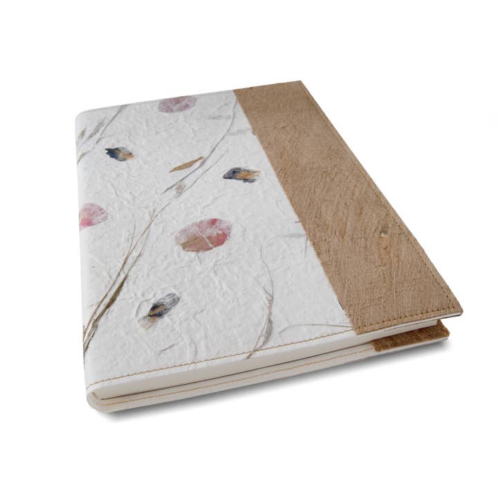 Bougainvillea Life Arts Petal A4 Refillable Journal for wholesale on Faire